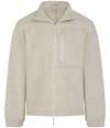 FR854 Recycled Sherpa Fleece Jacket Natural colour image